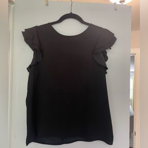 Who What Wear for Target Black Blouse